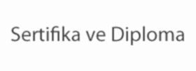 Sertifika ve Diploma